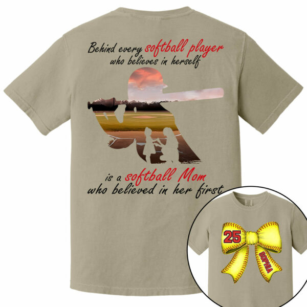 Softball Mom Shirt, Personalized Softball Shirt, Gift For Softball Lover A2110 - Image 13