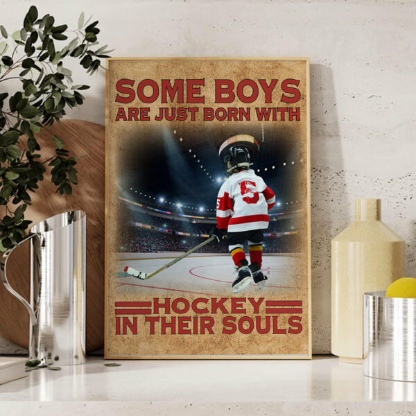 Some Boys Are Just Born With Hockey In Their Souls - Personalized Canvas For Ice Hockey Player Vr2 - Image 5