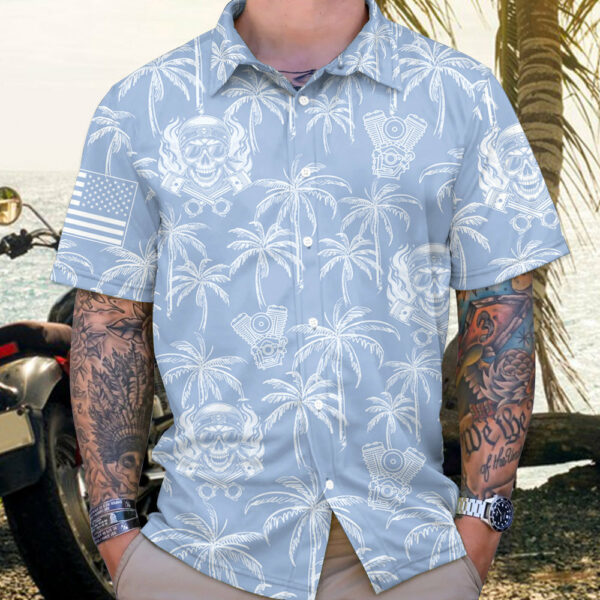 Sons Of Arthritis Ibuprofen Chapter - Palm Tree Men's Resort 3D All Over Print Polo Shirt Man Hawaiian Vacation Beach Pique Shirt - Image 2