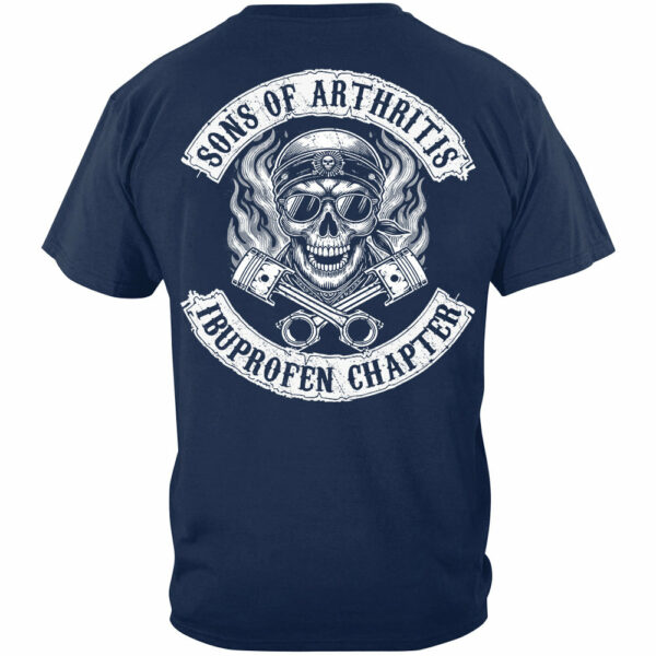 Sons Of Arthritis Ibuprofen Chapter Shirt For Biker - Image 4