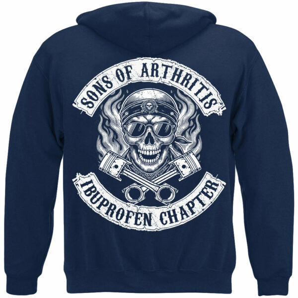 Sons Of Arthritis Ibuprofen Chapter Shirt For Biker - Image 13