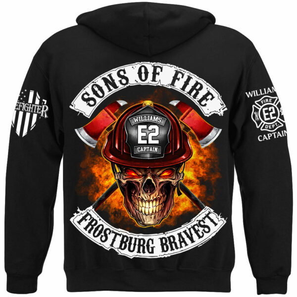 Sons Of Fire Custom Shirt For Firefighters Fireman Shirt H2511 - Image 12