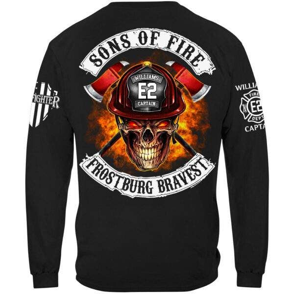 Sons Of Fire Custom Shirt For Firefighters Fireman Shirt H2511 - Image 11
