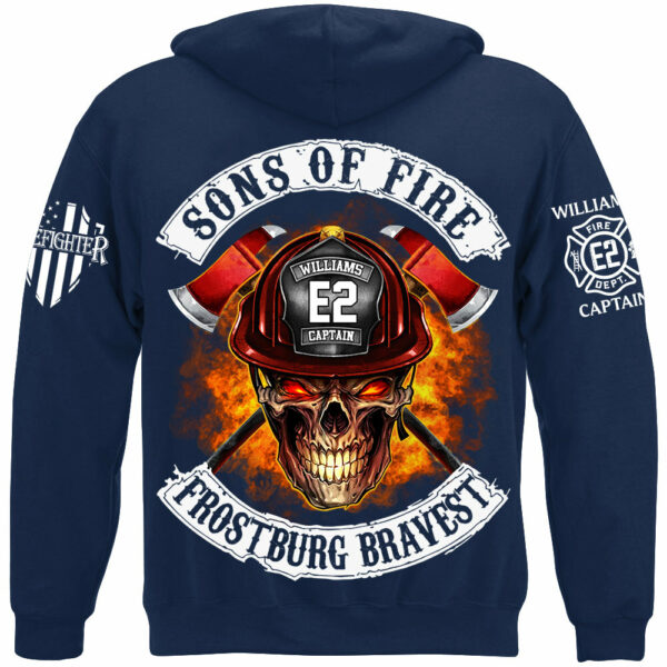 Sons Of Fire Custom Shirt For Firefighters Fireman Shirt H2511 - Image 10