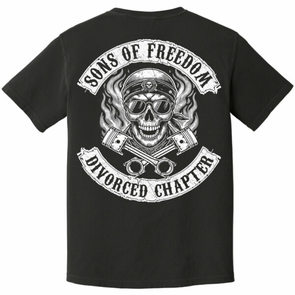 Sons Of Freedom Divorced Chapter Shirt For Biker - Image 5