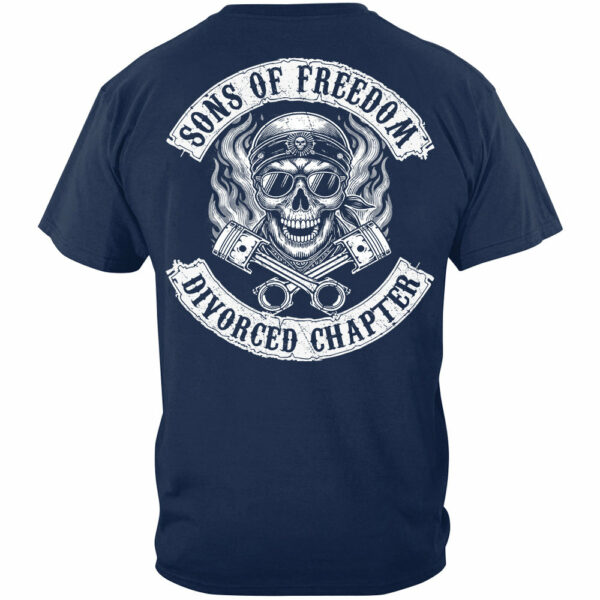 Sons Of Freedom Divorced Chapter Shirt For Biker - Image 4