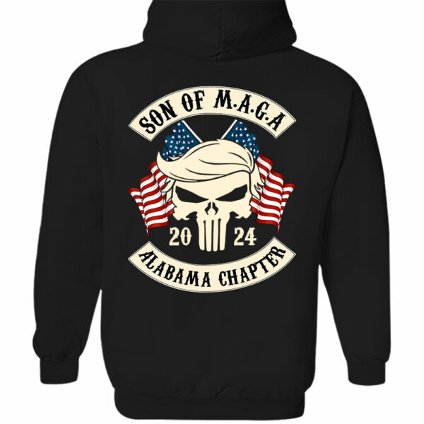 Sons of M-A-G-A US Chapter Back Print Personalized Shirt - Image 3