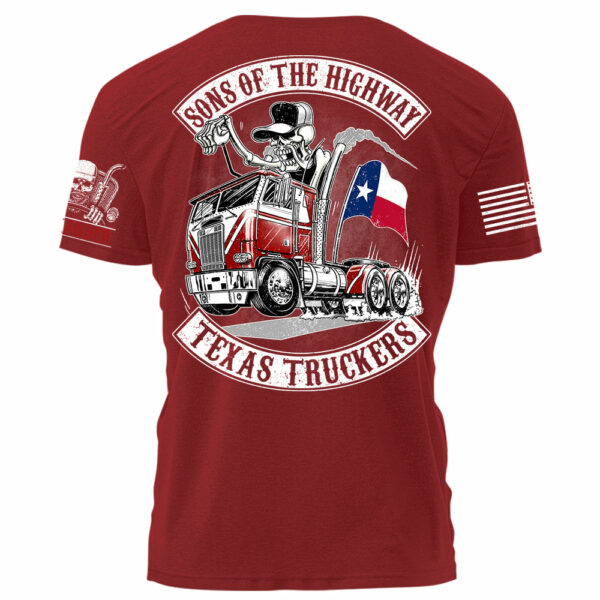 Sons Of The Highway American States Truckers Personalized Shirt For Trucker H2511 - Image 7