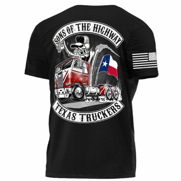 Sons Of The Highway American States Truckers Personalized Shirt For Trucker H2511 - Image 3