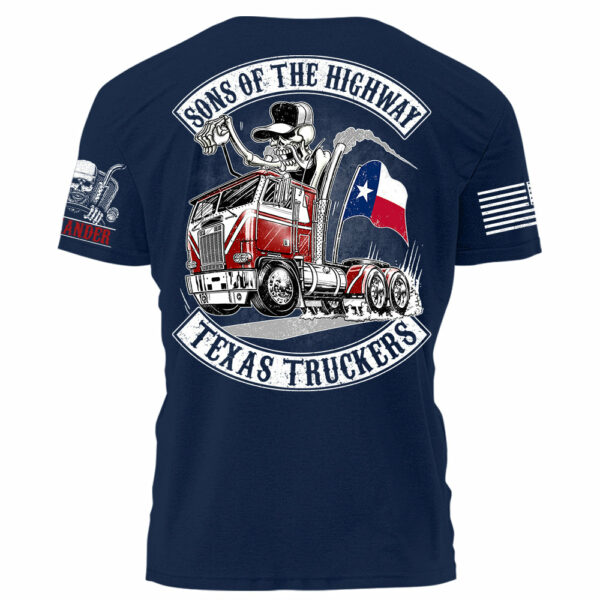 Sons Of The Highway American States Truckers Personalized Shirt For Trucker H2511 - Image 8