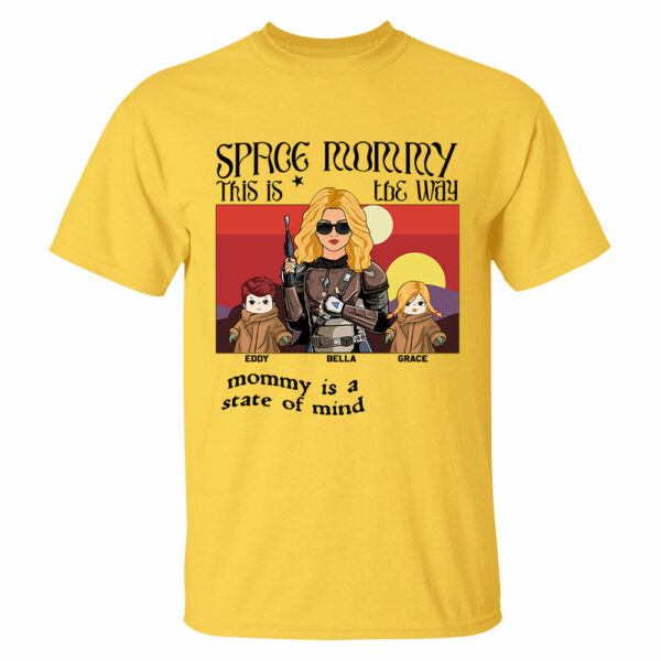 Space Mommy This Is The Way Personalized Shirt Gift For Dad - Image 9
