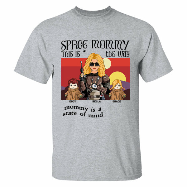 Space Mommy This Is The Way Personalized Shirt Gift For Dad - Image 6