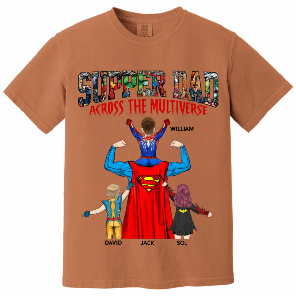 Super Dad Across The Multiverse - Father's Day 2025 Personalized Shirt Tu24 - Image 17