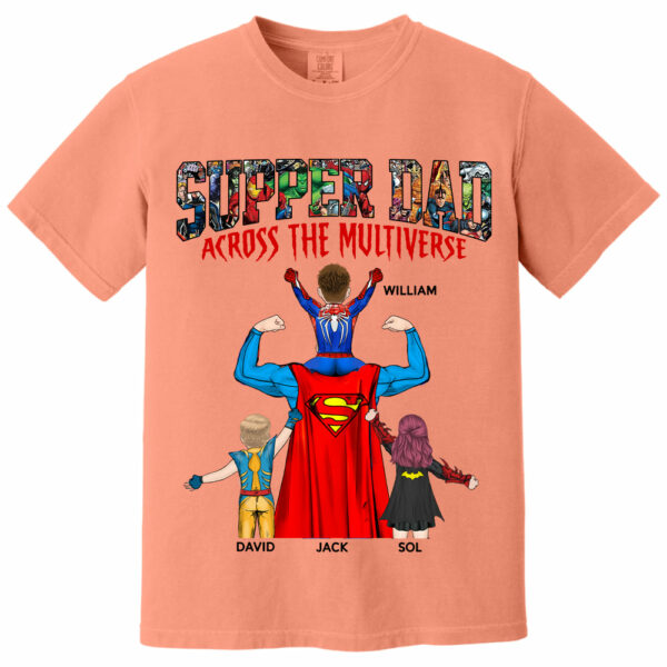 Super Dad Across The Multiverse - Father's Day 2025 Personalized Shirt Tu24 - Image 16