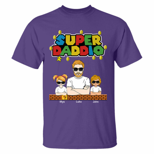 Super Daddio - Personalized Apparel Gift For Dad - Image 9