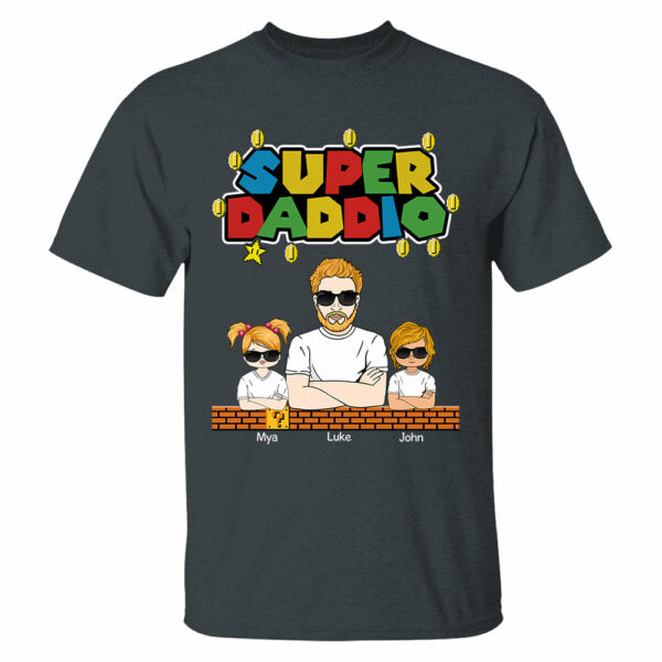 Super Daddio - Personalized Apparel Gift For Dad - Image 4