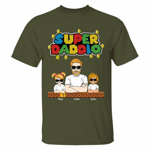 Super Daddio - Personalized Apparel Gift For Dad - Image 2