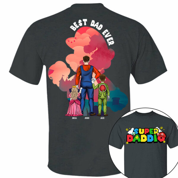 Super Daddio Shirt, Best Dad Ever Shirt, Super Dad Shirt, Father's Day Gift - Image 4