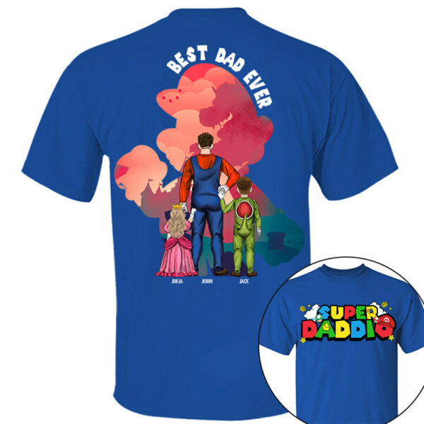 Super Daddio Shirt, Best Dad Ever Shirt, Super Dad Shirt, Father's Day Gift - Image 5