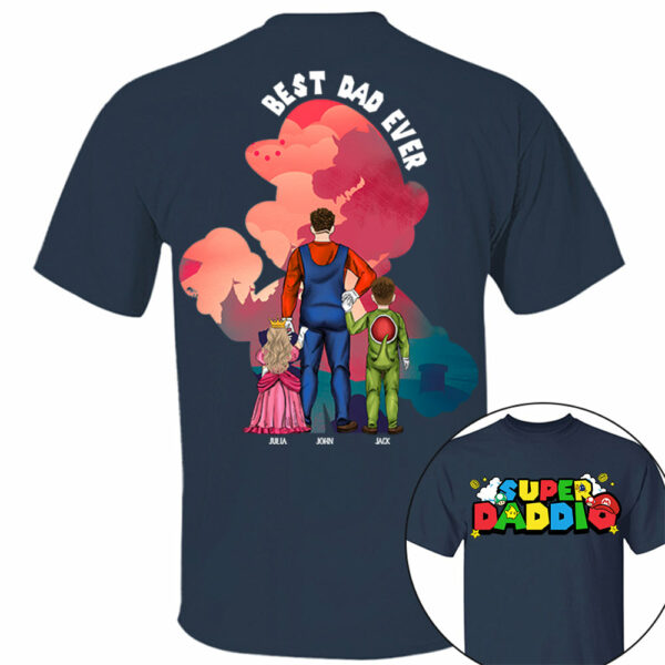 Super Daddio Shirt, Best Dad Ever Shirt, Super Dad Shirt, Father's Day Gift - Image 3