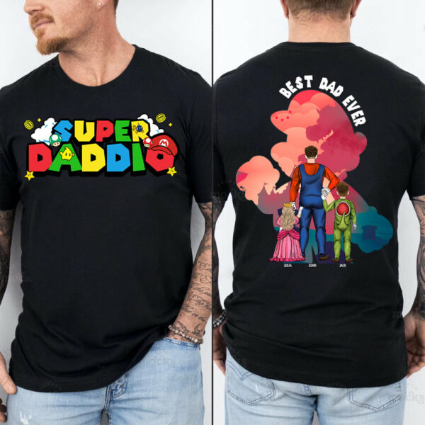 Super Daddio Shirt, Best Dad Ever Shirt, Super Dad Shirt, Father's Day Gift