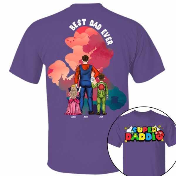 Super Daddio Shirt, Best Dad Ever Shirt, Super Dad Shirt, Father's Day Gift - Image 9