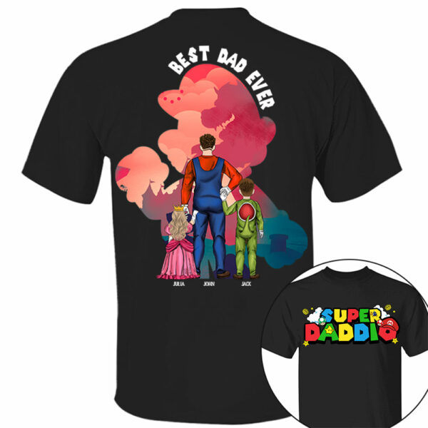 Super Daddio Shirt, Best Dad Ever Shirt, Super Dad Shirt, Father's Day Gift - Image 2