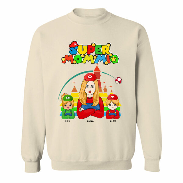 Super Mommio - Personalized Gamer Shirt For Mom - Image 8
