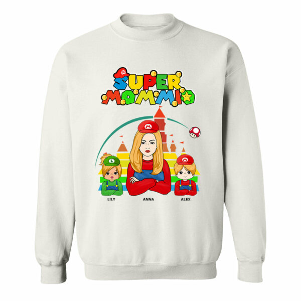 Super Mommio - Personalized Gamer Shirt For Mom - Image 7