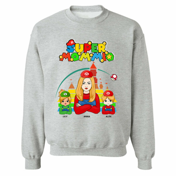 Super Mommio - Personalized Gamer Shirt For Mom - Image 9