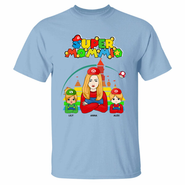 Super Mommio - Personalized Gamer Shirt For Mom - Image 6