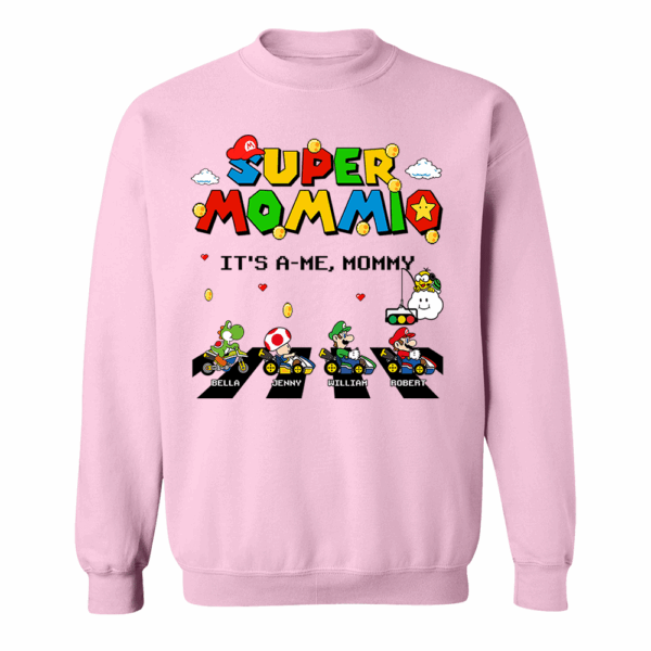 Super Mommio It's A Me Mommy Personalized Shirt Gifts For Mom - Image 11