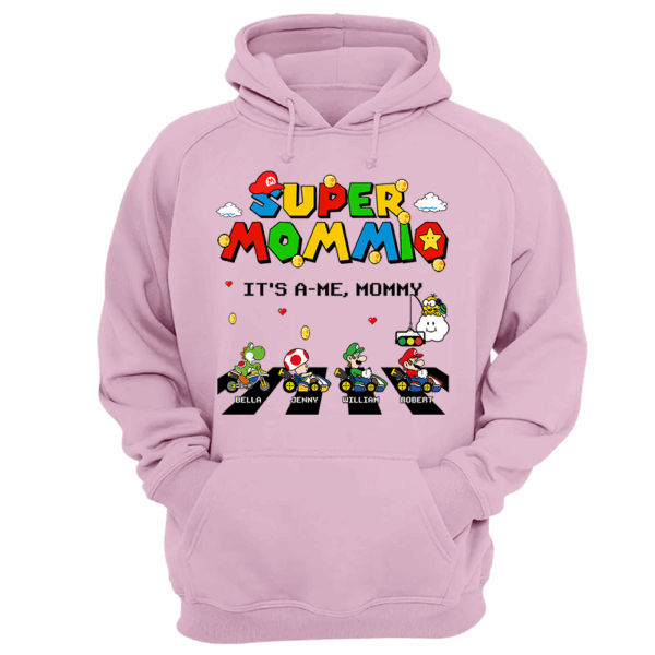 Super Mommio It's A Me Mommy Personalized Shirt Gifts For Mom - Image 15
