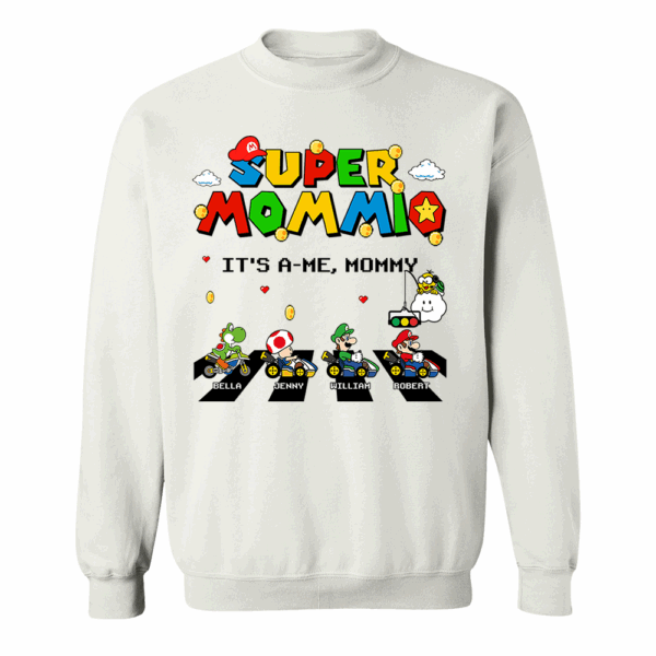 Super Mommio It's A Me Mommy Personalized Shirt Gifts For Mom - Image 8