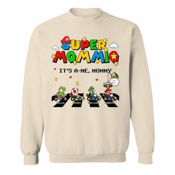 Super Mommio It's A Me Mommy Personalized Shirt Gifts For Mom - Image 10