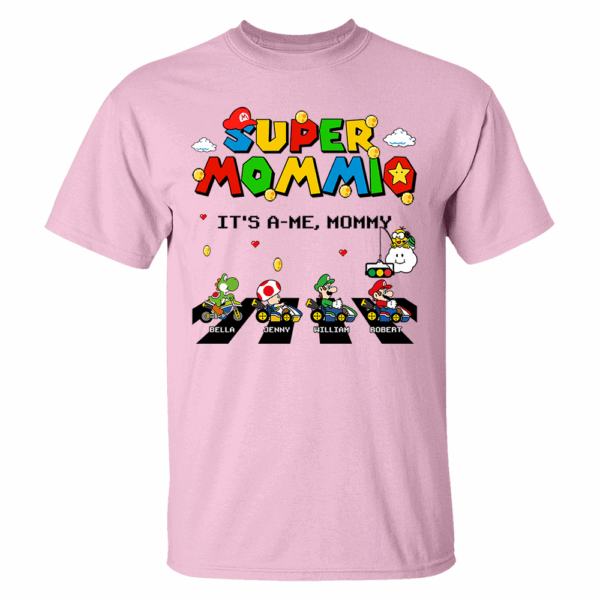 Super Mommio It's A Me Mommy Personalized Shirt Gifts For Mom - Image 6