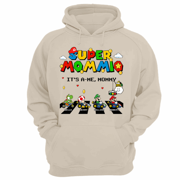 Super Mommio It's A Me Mommy Personalized Shirt Gifts For Mom - Image 14