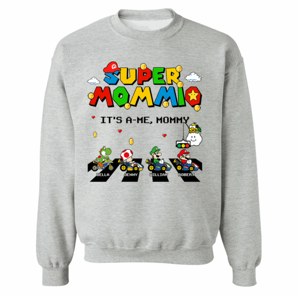 Super Mommio It's A Me Mommy Personalized Shirt Gifts For Mom - Image 9