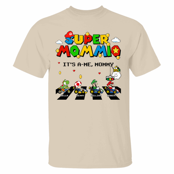 Super Mommio It's A Me Mommy Personalized Shirt Gifts For Mom - Image 5
