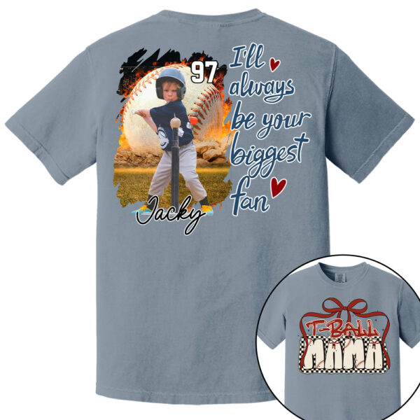 T-Ball Mom Shirt, Personalized T-Ball Shirt, Gift For T-Ball Lover A2110 - Image 9