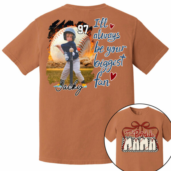 T-Ball Mom Shirt, Personalized T-Ball Shirt, Gift For T-Ball Lover A2110 - Image 8