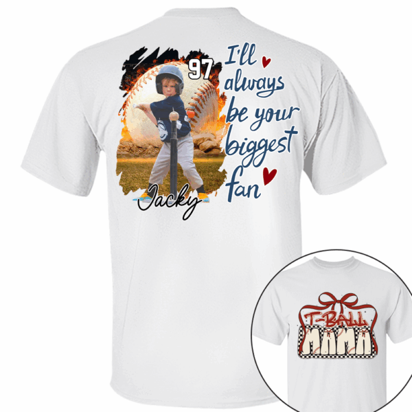 T-Ball Mom Shirt, Personalized T-Ball Shirt, Gift For T-Ball Lover A2110 - Image 2