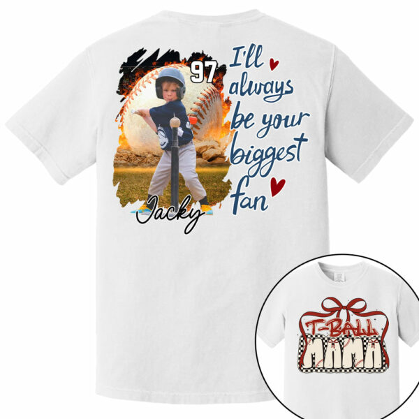 T-Ball Mom Shirt, Personalized T-Ball Shirt, Gift For T-Ball Lover A2110 - Image 7