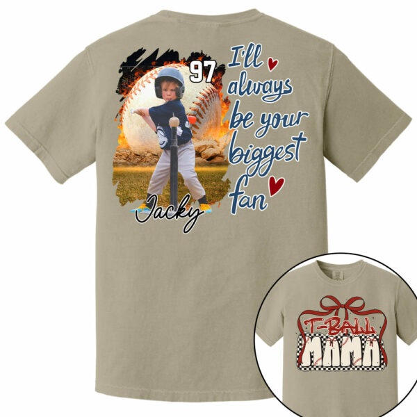 T-Ball Mom Shirt, Personalized T-Ball Shirt, Gift For T-Ball Lover A2110 - Image 10