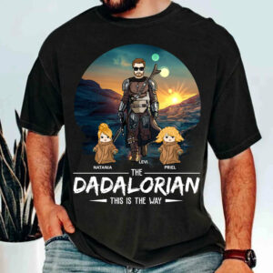 Tatooine Sunset The Dadalorian This Is The Way Personalized Shirt