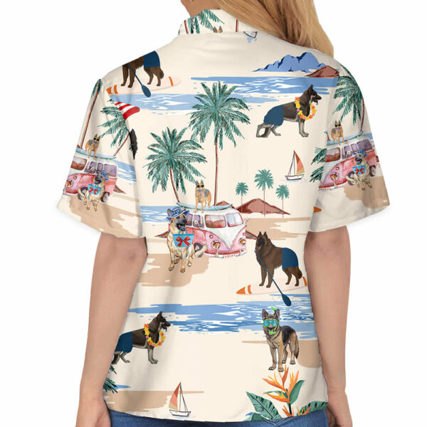 Tervuren Summer Beach Hawaiian Shirt, Hawaiian Shirts For Men Short Sleeve Aloha Beach Shirt - Image 6