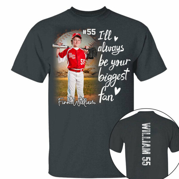 That's My Boy Baseball Mom - Personalized Shirt For Mom Dad, Family Member - Image 3