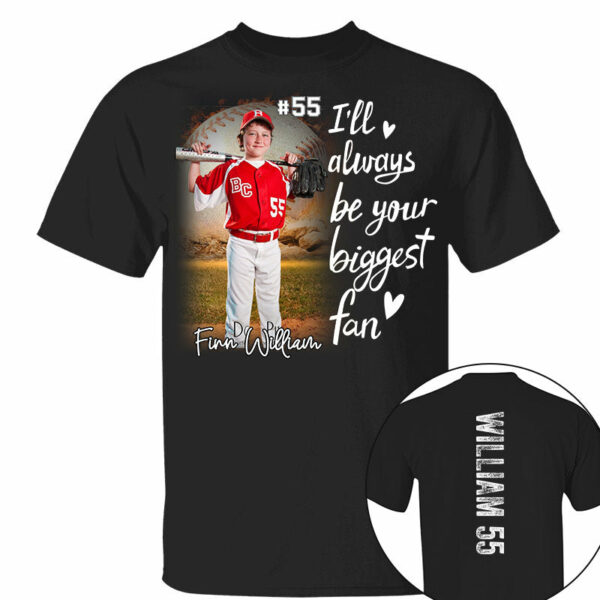 That's My Boy Baseball Mom - Personalized Shirt For Mom Dad, Family Member - Image 2