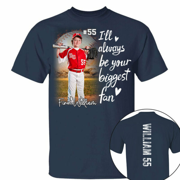 That's My Boy Baseball Mom - Personalized Shirt For Mom Dad, Family Member - Image 4