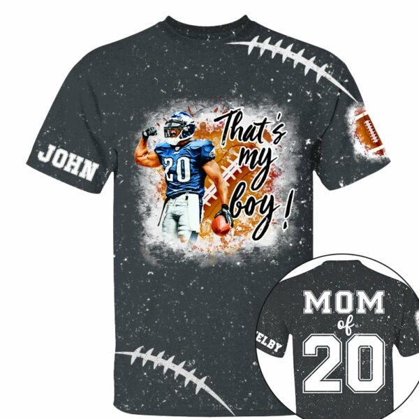 That's My Boy Personalized All Over Print Shirt Custom Nickname - Image 2